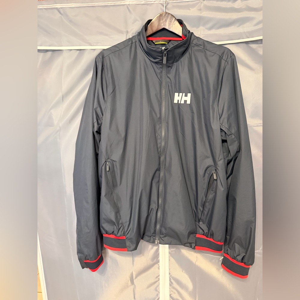 Helly Hansen Men's Salt Windbreaker Sailing Jacket, SZ XL - Picture 6 of 11